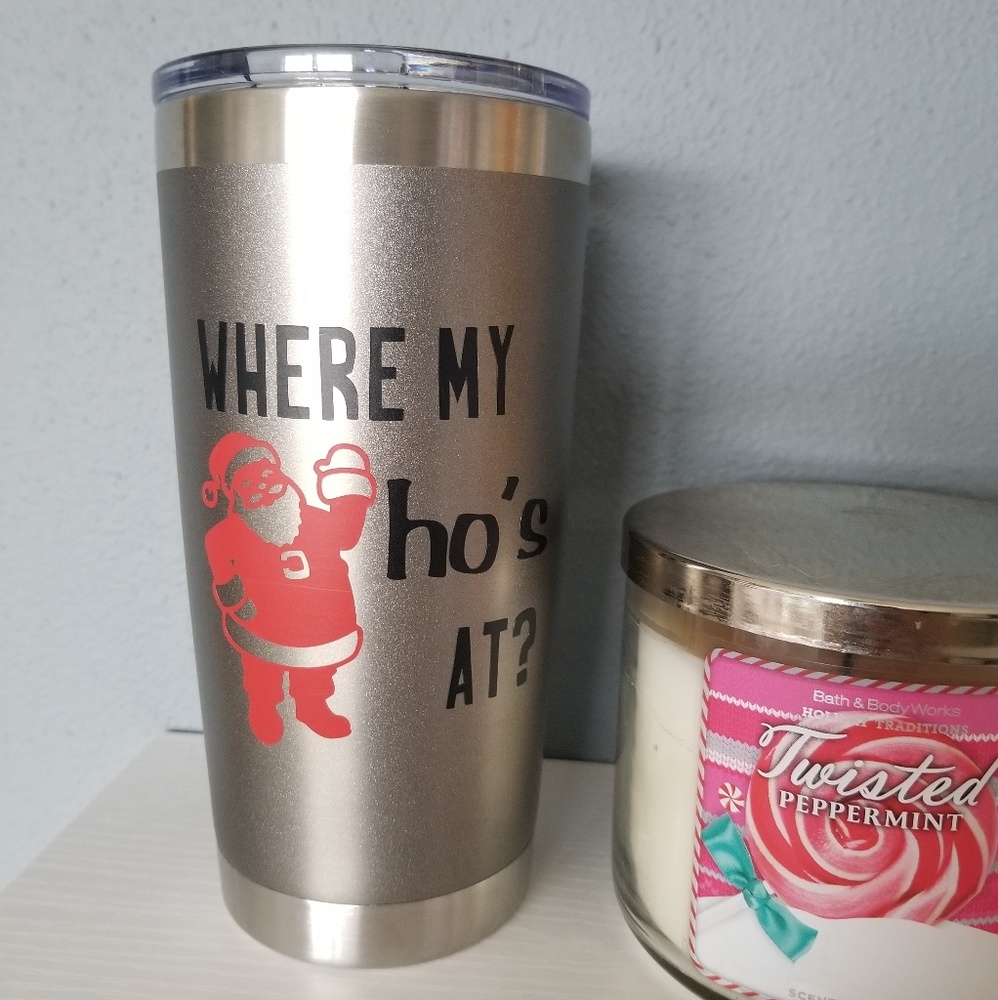 20 oz custom tumbler